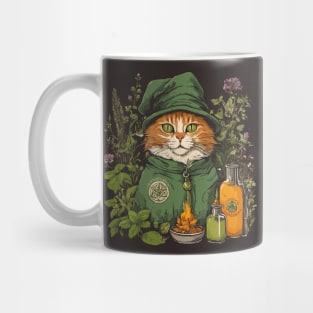 Herbalist Cat Mug